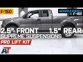 2004-2019 F150 Supreme Suspensions 2 5 5 Rear Pro Lift Kit 4WD Review Install