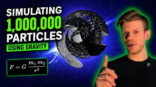 I Built a 1 Million Particle Gravity Simulation