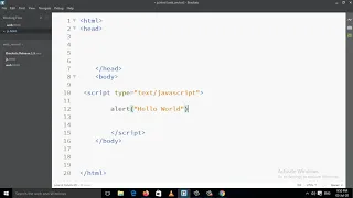 JavaScript Hello world Program Hindi