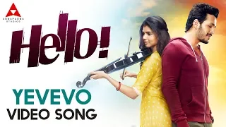 yevevo video song hello video songs akhil akkineni kalyani priyadarshan