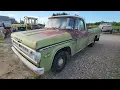 1971 Dodge D200 Sweptline pickup truck In depth walk around Part 1