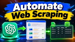 How to Use ChatGPT to Fully Automate Web Scraping AI Web Scraping Tutorial