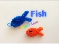 EASY Rainbow Loom Fish Charms