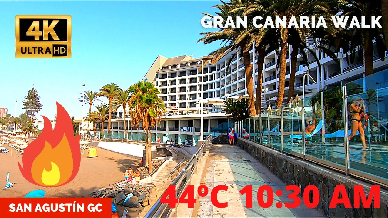 San Agustin Gran Canaria Spain: Tour of beach and resort