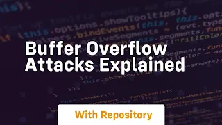 buffer overflow attacks explained
