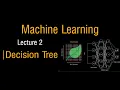 Decision Tree Machine Learning Lecture 2