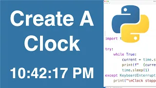 Create A Clock Python Example