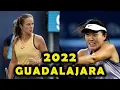 Daria Kasatkina vs Lin Zhu [ 朱琳 ] | 2022 Guadalajara