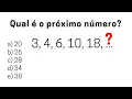 Download Lagu SEQUÊNCIA LÓGICA | QUAL É O PRÓXIMO NÚMERO | RACIOCÍNIO LÓGICO