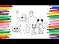 Roblox Rainbow Friends Coloring pages How to draw Rainbow Friends Coloring book by Roblox