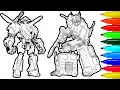 Transformers Soldiers Coloring Pages