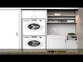 Transolid TC-2020-WCW All-in-One Sink Kit in White 19 7-in L x 19 7-in W x 34 6in