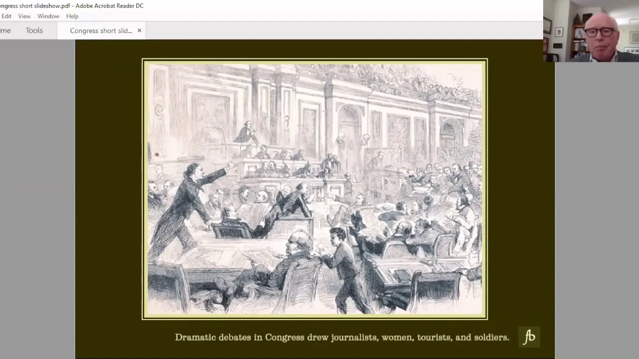 Congress at War, a book talk with Fergus M. Bordewich, August 2020