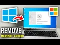 How To Remove Microsoft Account From Windows 10 - Step By Step