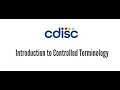 Introduction to Controlled Terminology