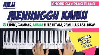 Download Tutorial Chord Piano | Anji - MENUNGGU KAMU | Mudah Dipahami Untuk Pemula MP3