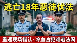 24岁男子砍杀妻子和岳母,逃亡18年被捕,竟理直气壮:都怪她们逼我