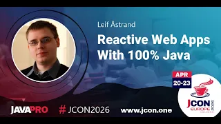 Reactive Web Apps With 100 Java Leif Astrand EN