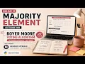 DSA Day 12 Majority Element LeetCode 169 HashMap Boyer Moore Voting Algorithm