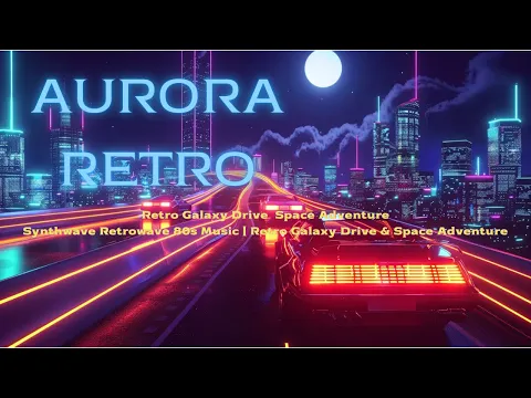 Synthwave Retrowave 80s Music | Retro Galaxy Drive & Space Adventure