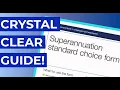 How To Fill Out A Superannuation Standard Choice Form In Australia
