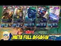 Download Lagu META 5 ASSASIN PART 4 BERSAMA SQUAD MASTAKA RANCUNG - Mobile legends