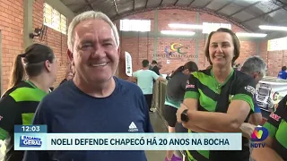 Atleta completa 20 anos defendendo Chapecó e destaca bocha no Jasc
