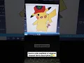 How to create Pikachu using python Shin-Chan Python Project turtle