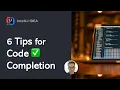 Code Completion in IntelliJ IDEA