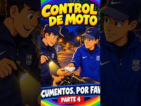 ¡Documentos, por favor! Control nocturno de motocicleta | Parte 4