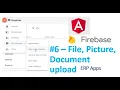 Angular file picture document upload using Angular Fire Storage Firebase Address book module