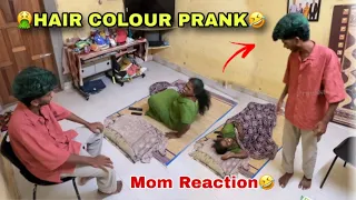 🤮HAIR COLOUR PRANK ON MOM🤣 | Tamil Prank | Prankster Surya