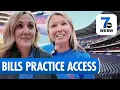 Special Olympics Athletes Experience Bills Practice at New Highmark Stadium