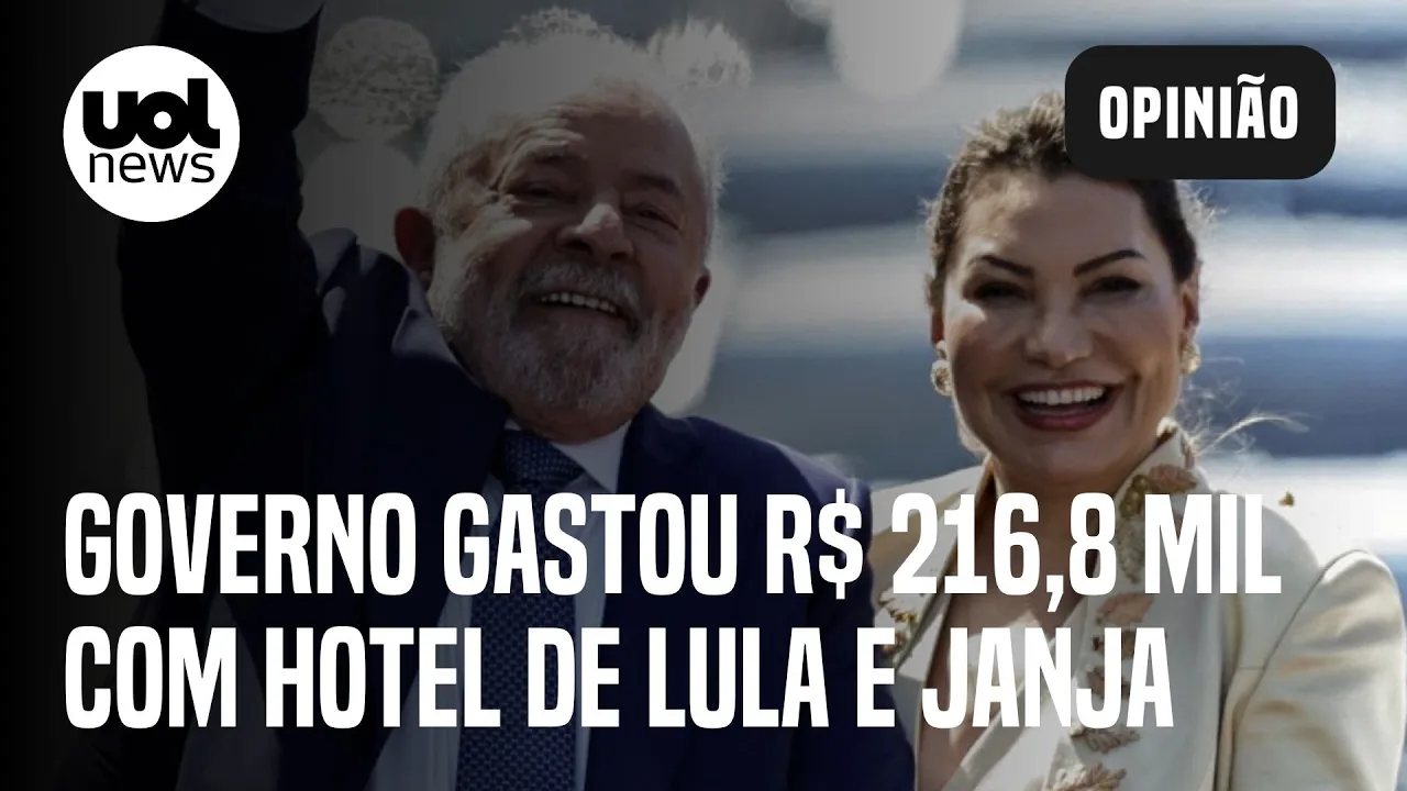 Governo pagou R$ 216,8 mil com hotel de Lula e Janja; Tales: 'Ninguém estará imune a críticas'