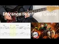 Demon Slayer OST - Entrance to Infinity Castle guitar cover with tabs chords
