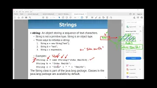 Java Strings for AP Computer Science A Immutability Concatenation Escape Sequences Class 15