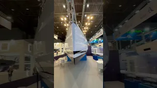 ‘It’s taken me this long to walk down it’ #luxuryyachtlife #sailingboat #boating #sailingyacht