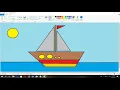 how to draw boat in ms paint simple boat in ms paint
