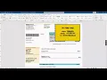Argentina telecom utility bill template