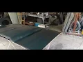 homemade S10 cowl hood primered June 28 2023