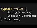 String tokenization in c Programing Language Design - 05