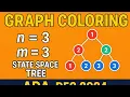 Graph Coloring Made EASY State Space Tree Explained for M 3 N 3 RGPV PYQ Dec 2024