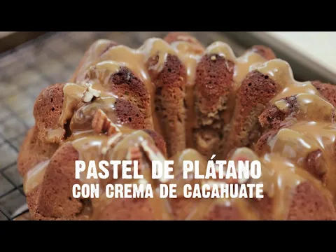 Download MP3 Pastel de plátano con crema de cacahuate