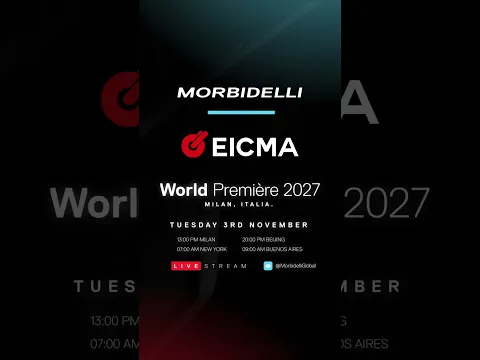 #EICMA26 | 🔴 Watch the World Première 2027