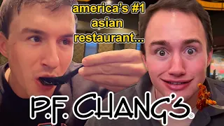 Going to P F Chang s America s Asian Restaurant apparently