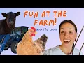 Christian Toddler Learning at the Farm Ms Lettie and the Farm Animals