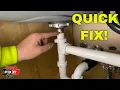 Lagu QUICK TIP FOR A KITCHEN SINK DRAIN THAT IS LEAKING!