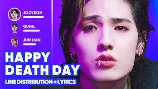 Download Xdinary Heroes - Happy Death Day (Line Distribution + Lyrics Karaoke) PATREON REQUESTED MP3