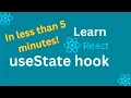 Learn React - useState Hook