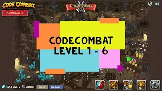 CodeCombat Dungeons of Kithgard Enemy Mine True Names - Codecombat Level 1 to Level 6 Python